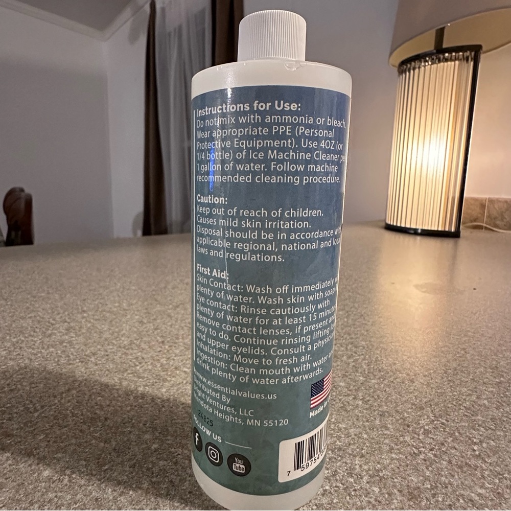 Ice Machine Cleaner & Descaler - Green - Picture 2 of 2